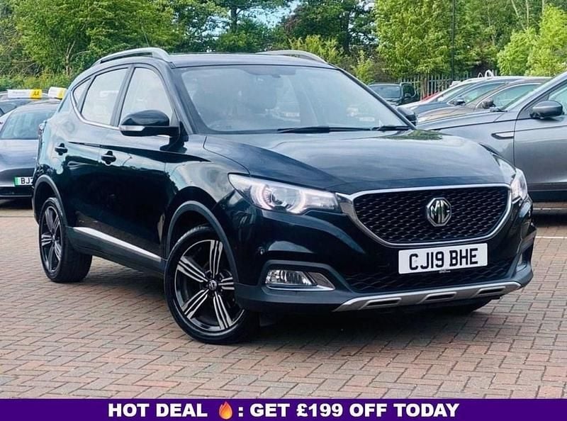 Black Used 2019 MG ZS Exclusive Sedan | £9,397 (Fair price) - Image 1/4