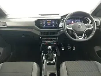 Used VW T-Cross R-line 110 HP (80 kW) 2023 White SUV