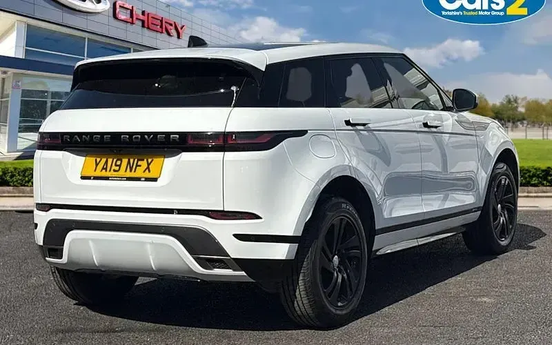 Begagnad Land Rover Range Rover evoque R-Dynamic 152 HK (111 kW) 2019 Vit SUV
