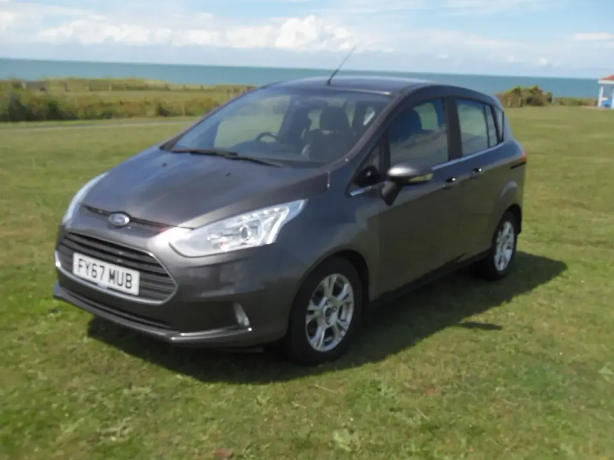 Used Ford B-MAX Zetec 90 HP (66 kW) 2017 Grey MPV