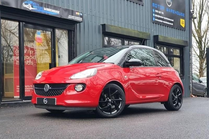Used Vauxhall Adam S 70 HP (51 kW) 2016 Red Hatchback