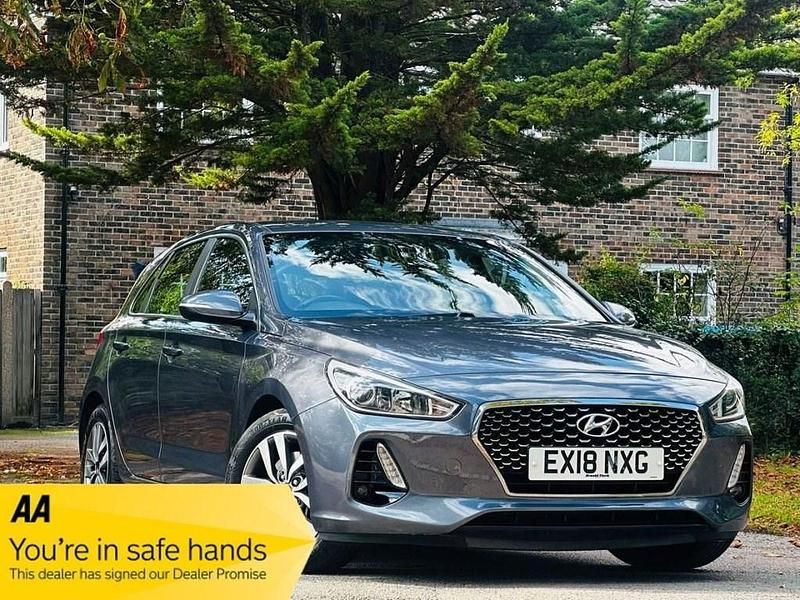 Grey Used 2018 Hyundai i30 SE Hatchback | £7,490 (Fair price) - Image 1/3