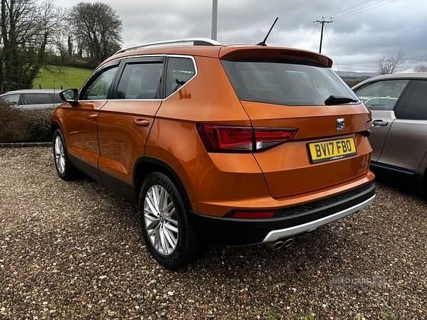 Used Seat Ateca 4Drive 150 HP (110 kW) 2017 Orange SUV