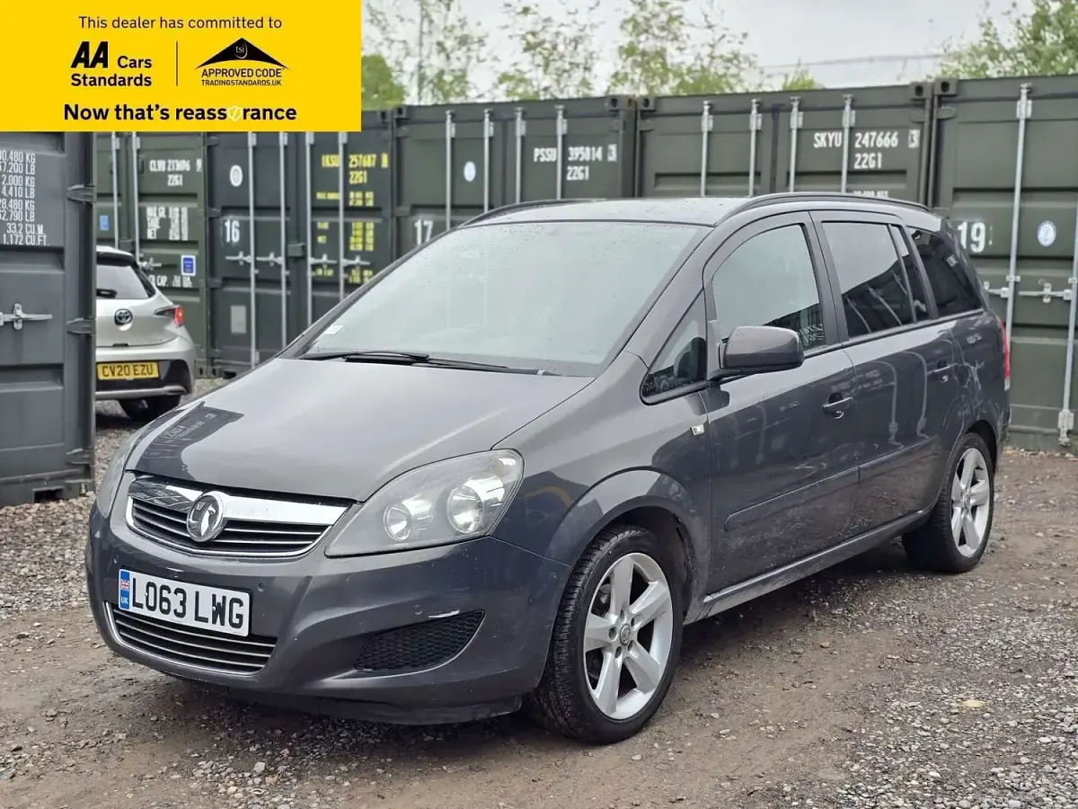 Used Vauxhall Zafira 115 HP (84 kW) 2013 Grey MPV