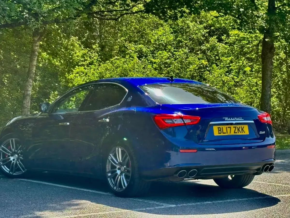 Used Maserati Ghibli 2017 Blue Sedan