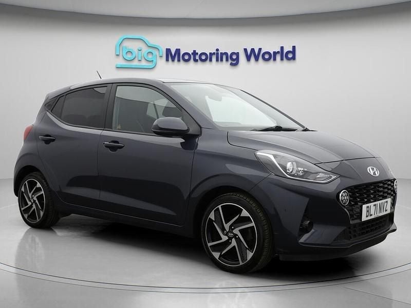 Grey Used 2021 Hyundai i10 Premium Hatchback | £12,400 (Fair price) - Image 1/4
