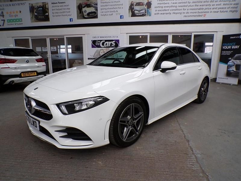 Used Mercedes A180 Executive 136 HP (100 kW) 2020 White Sedan