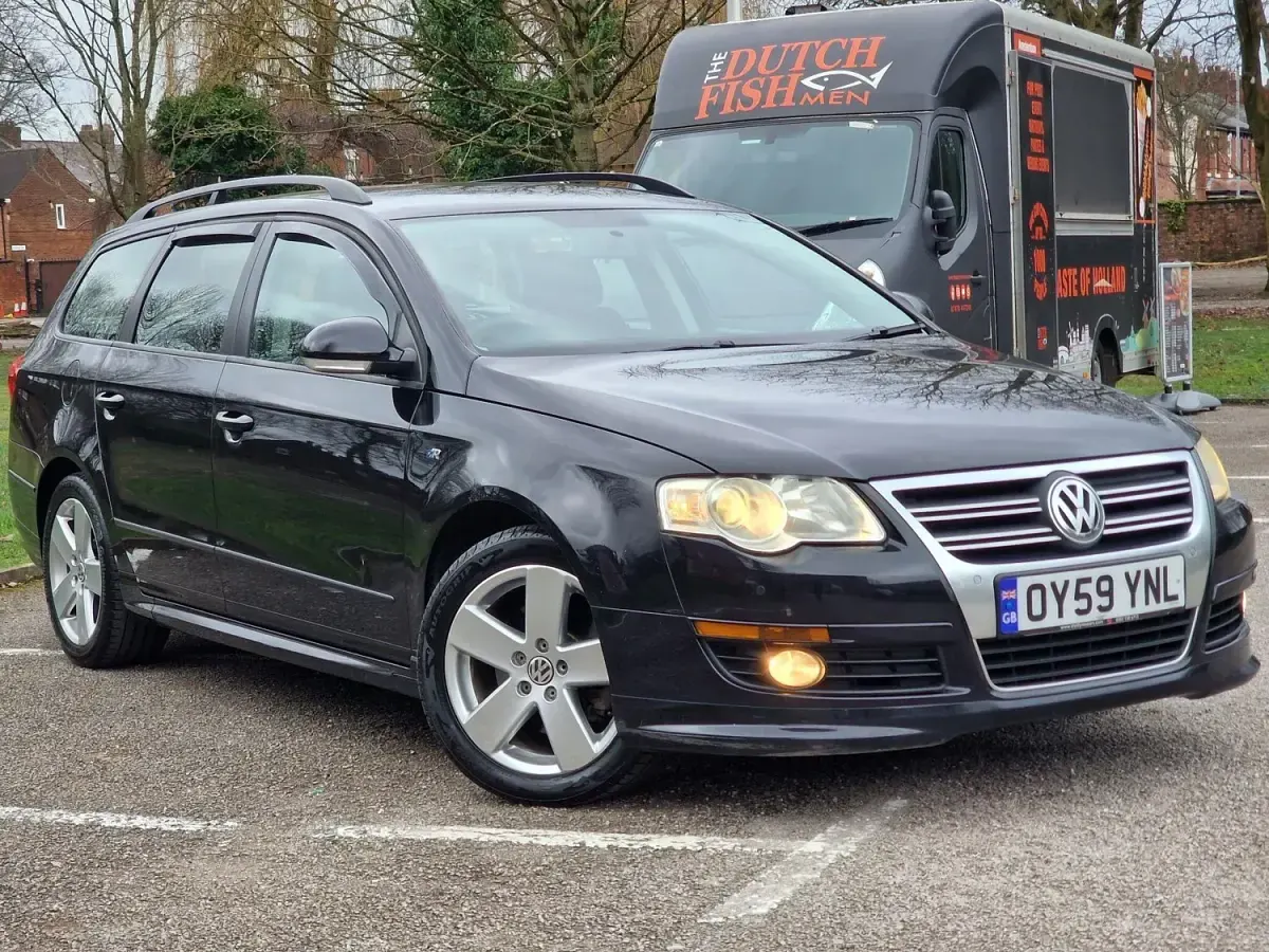 Begagnad VW Passat R-line 170 HK (125 kW) 2009 Svart Kombi