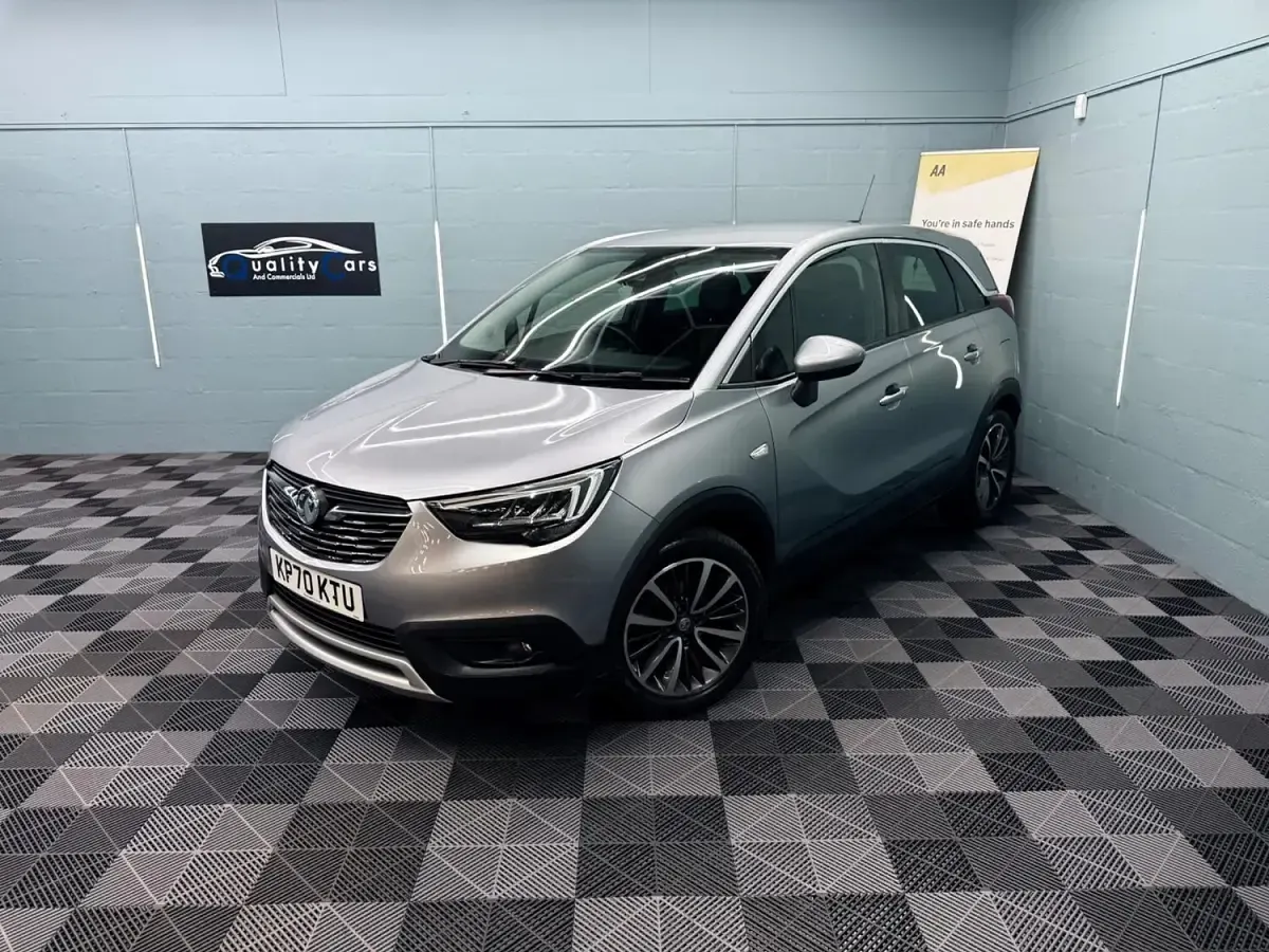 Used Vauxhall Crossland X Elite 83 HP (61 kW) 2020 Grey SUV