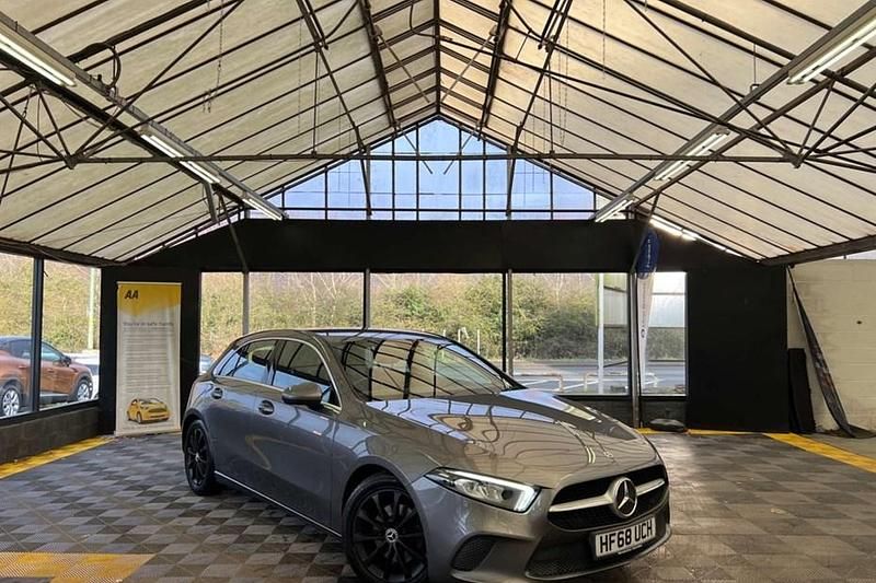 Used Mercedes A200 163 HP (119 kW) 2018 Grey Hatchback