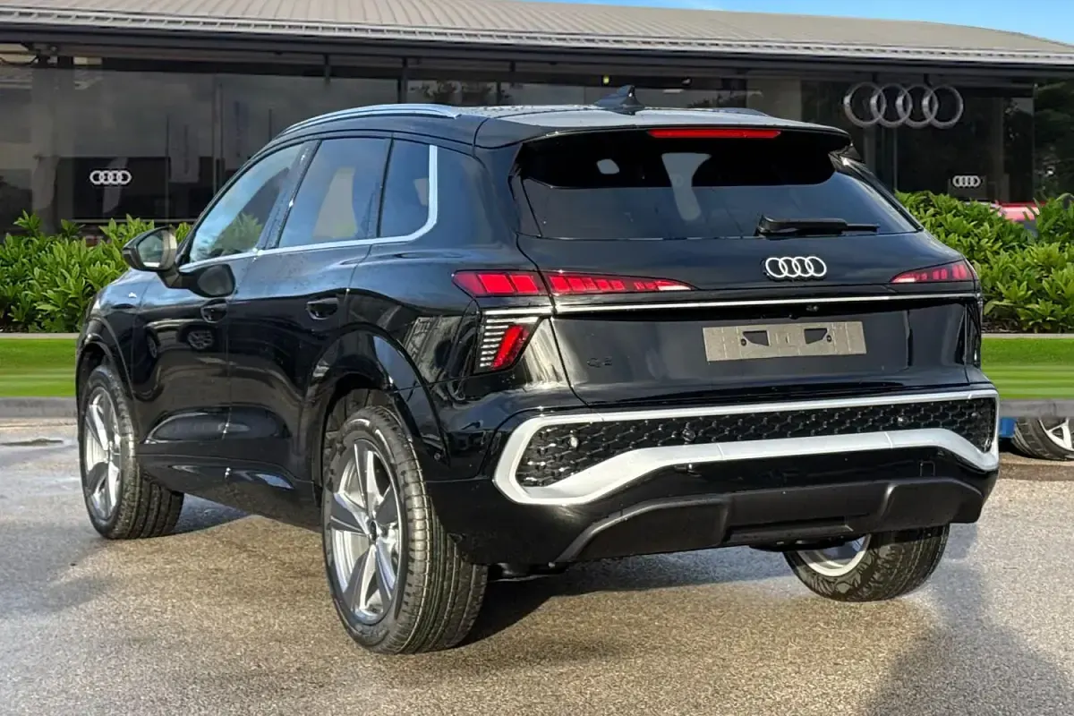 New Audi Q3 S-Line 2025 Black SUV