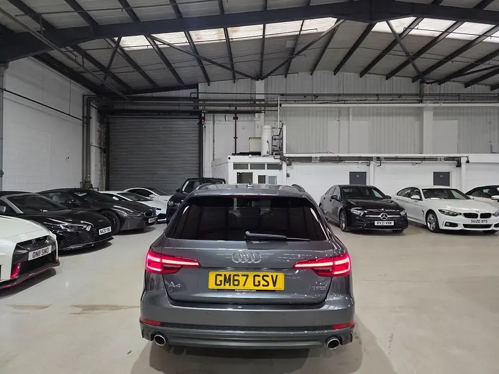 Used Audi A4 Black Edition 190 HP (139 kW) 2018 Grey Estate