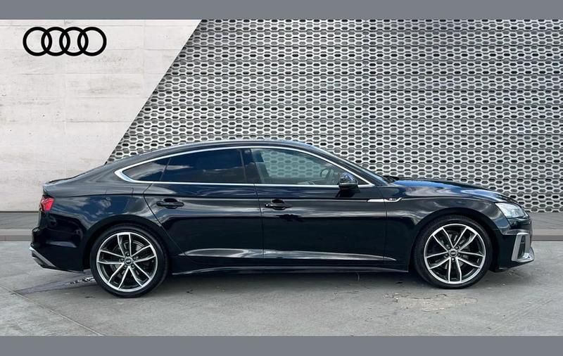 Used Audi A5 S-Line 161 HP (118 kW) 2021 Black Coupe