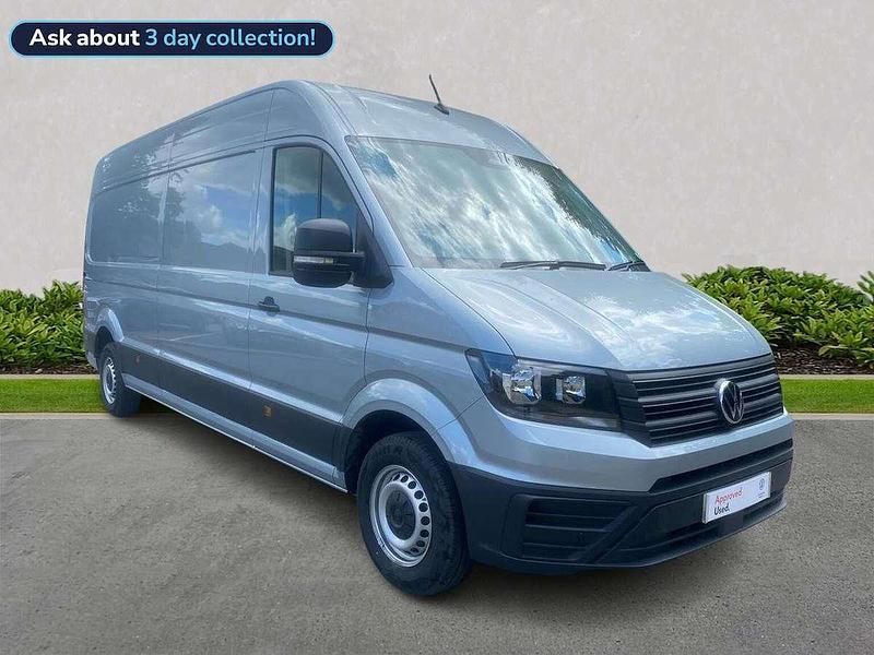 Silver Used 2024 VW Crafter Van | £39,540 - Image 1/4