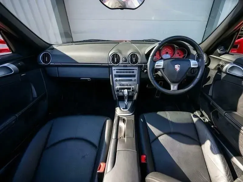 Used Porsche Boxster 295 HP (216 kW) 2007 Red Cabriolet