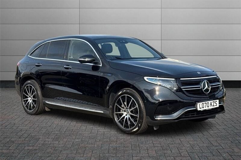 Black Used 2020 Mercedes EQC400 AMG line SUV | £24,995 (Super price) - Image 1/2