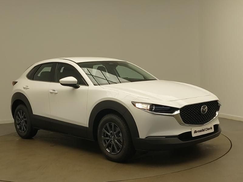 White New 2025 Mazda CX-30 Prime-Line SUV | £19,498 (Super price) - Image 1/4