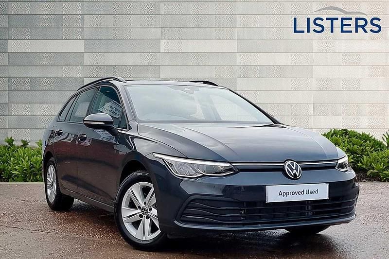 Urano grey Used 2024 VW Golf VIII Life Estate | £20,900 (Fair price) - Image 1/4