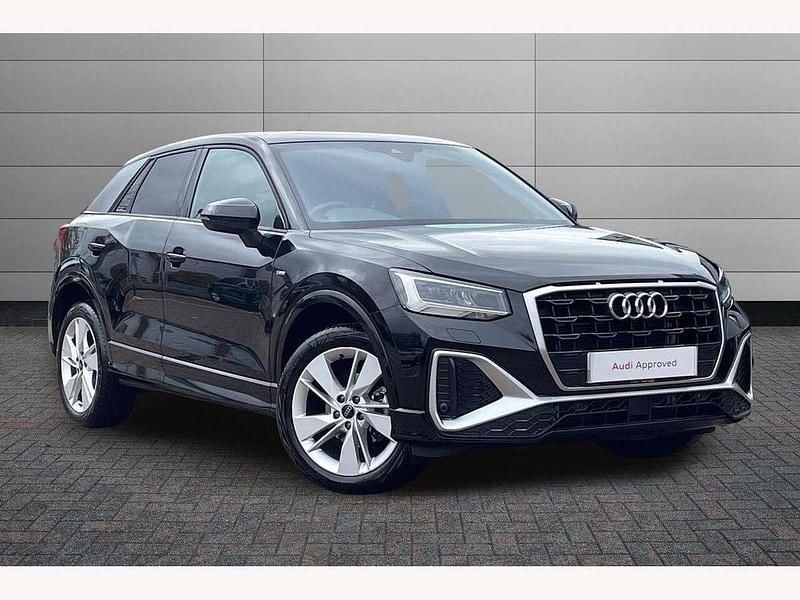 Black Used 2025 Audi Q2 S-Line SUV | £29,695 (Expensive) - Image 1/4