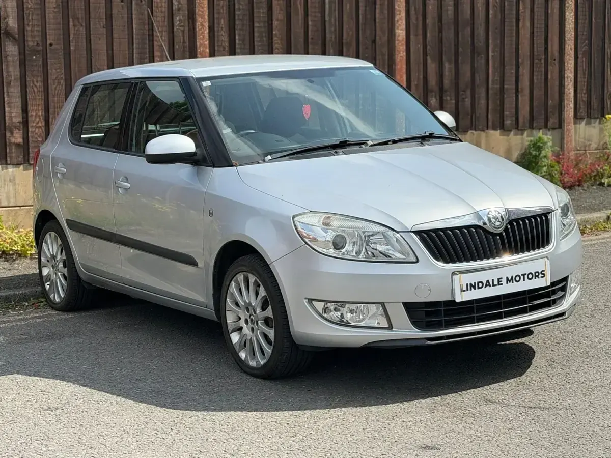 Used Skoda Fabia Elegance 105 HP (77 kW) 2010 Silver Hatchback