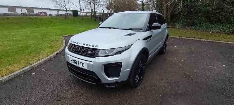 Used Land Rover Range Rover evoque HSE Dynamic 178 HP (130 kW) 2018 Silver Estate