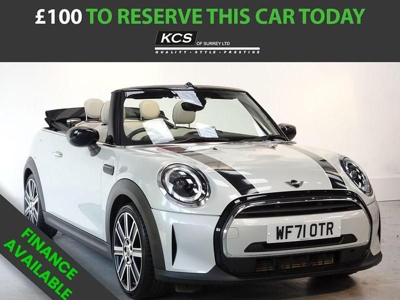Silver Used 2021 Mini Cooper Cabriolet Exclusive Cabriolet | £15,990 (Fair price) - Image 1/4
