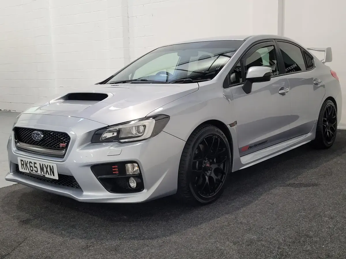 Used Subaru WRX STI 300 HP (220 kW) 2015 Silver Sedan