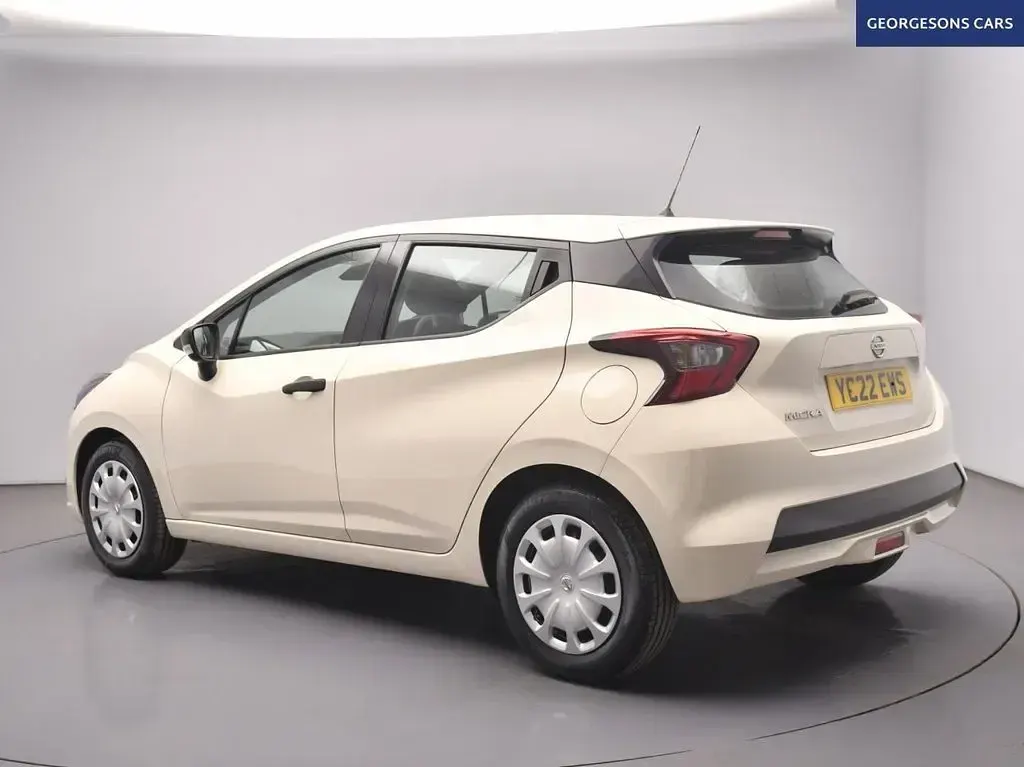 Used Nissan Micra Visia 92 HP (67 kW) 2022 White Hatchback