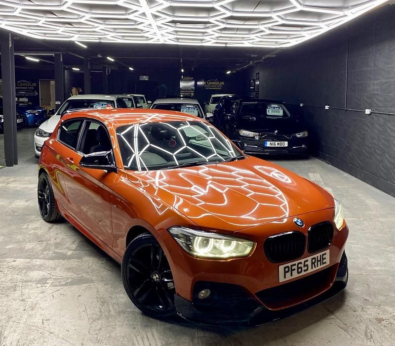Used BMW 118 M Sport 2016 Orange Hatchback