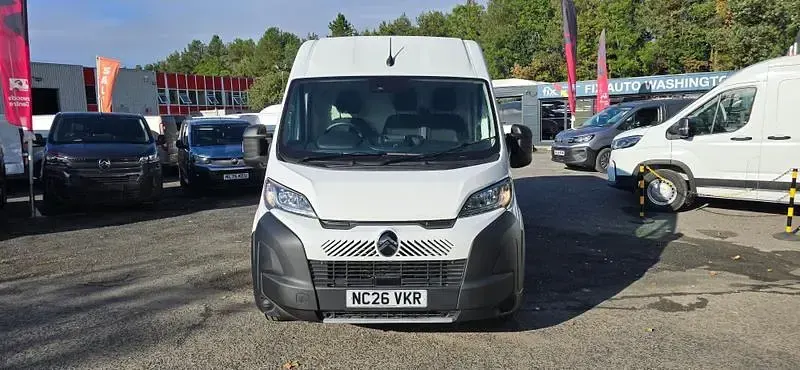 New Citroën Relay 2026 White Van