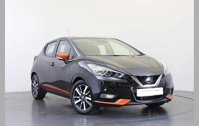 Black Used 2019 Nissan Micra Acenta Hatchback | £7,299 (Fair price) - Image 1/3