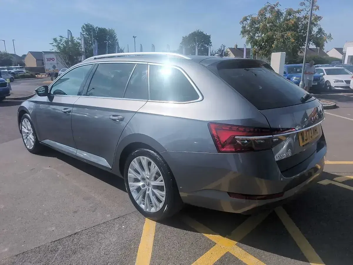 Used Skoda Superb SE L 110 HP (80 kW) 2023 Graphite grey metallic Estate