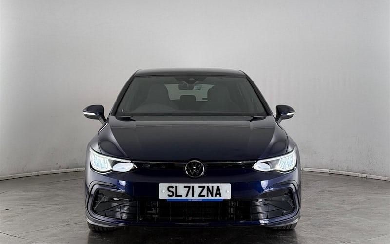 Used VW Golf VIII R-line 150 HP (110 kW) 2022 Blue Hatchback