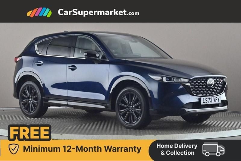 Blue Used 2023 Mazda CX-5 Homura-Line SUV | £20,197 (Fair price) - Image 1/4