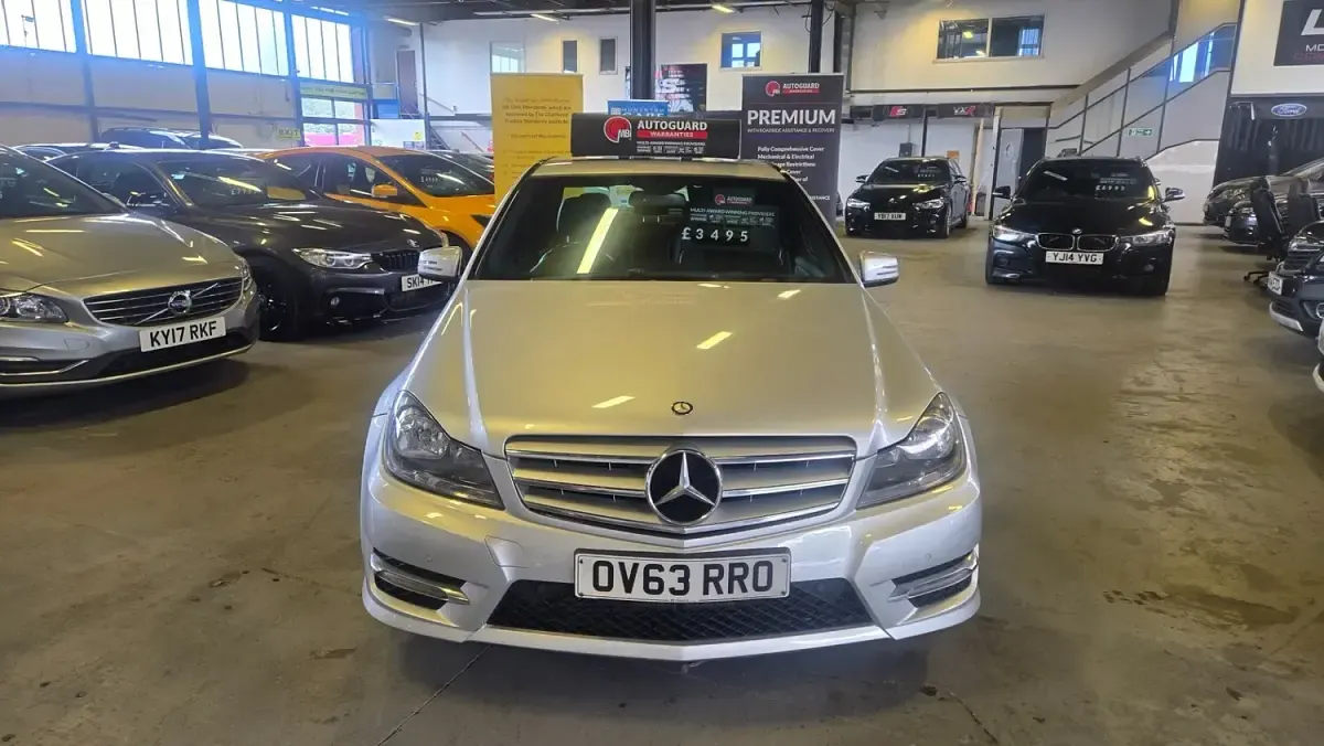 Used Mercedes C220 AMG 2013 Silver Sedan