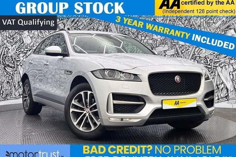 Used Jaguar F-Pace R-Sport 180 HP (132 kW) 2019 Silver SUV