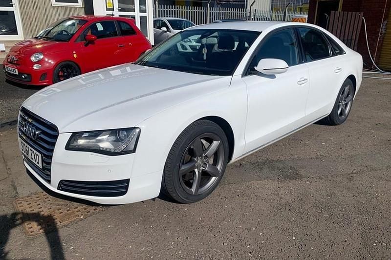 Used Audi A8 Advanced 2011 White Sedan