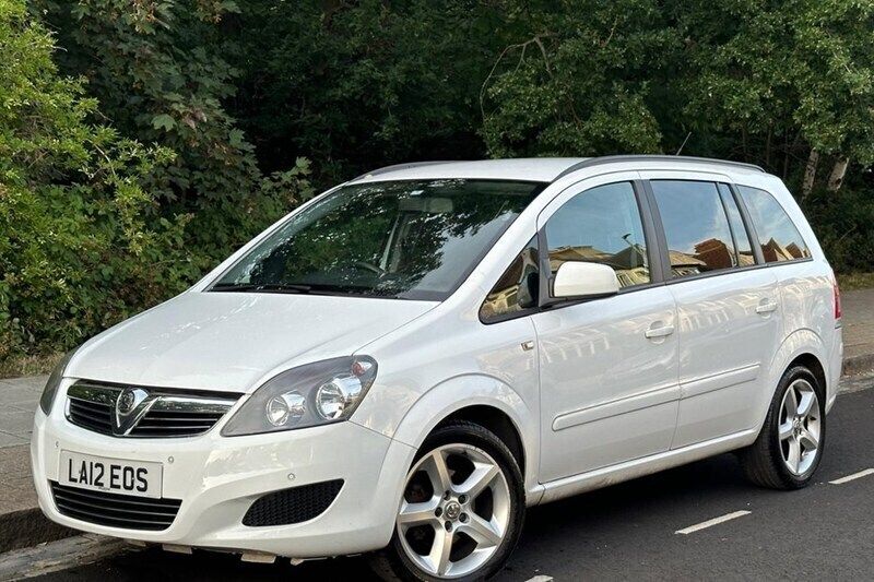 White Used 2012 Vauxhall Zafira MPV | £1,495 (Super price) - Image 1/1