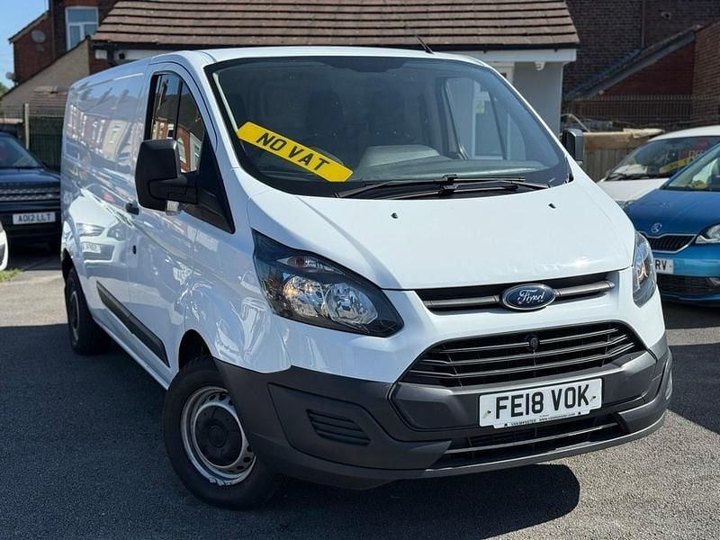 White Used 2018 Ford Transit Custom Van | £7,995 (Super price) - Image 1/4