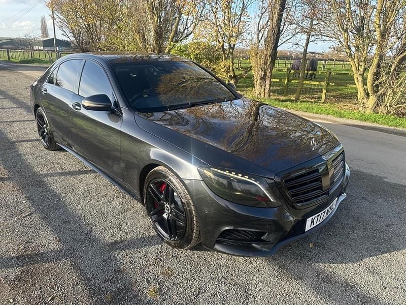 Used Mercedes S350 AMG line 254 HP (186 kW) 2017 Black Sedan