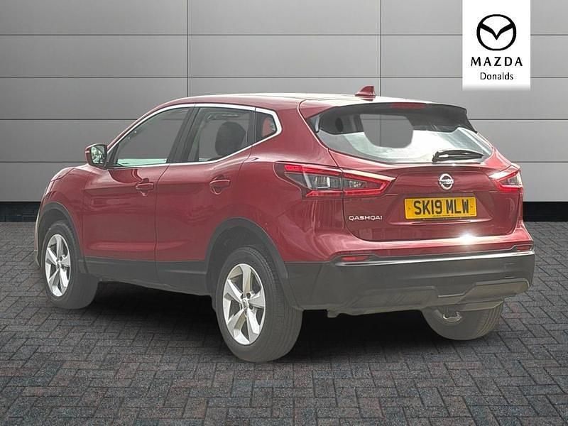 Used Nissan Qashqai Acenta Premium 2019 Red SUV