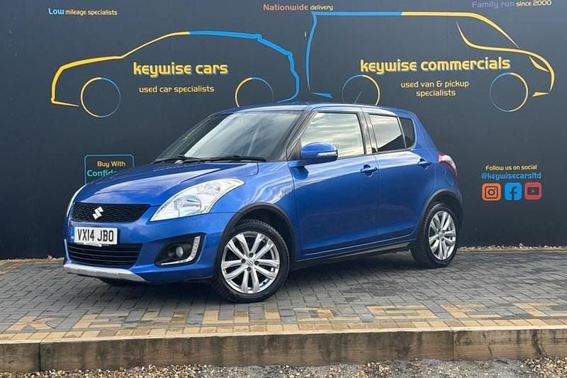 Used Suzuki Swift SZ4 2014 Blue Hatchback