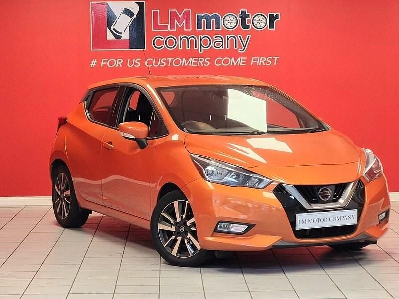 Orange Used 2018 Nissan Micra Acenta Limited Edition Hatchback | £7,295 (Fair price) - Image 1/4