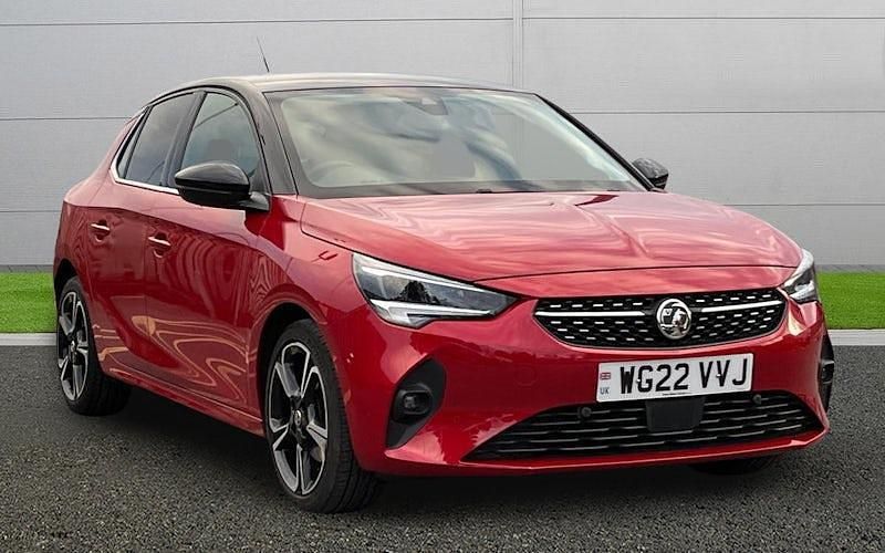 Used Vauxhall Corsa Edition 101 HP (74 kW) 2022 Red Hatchback