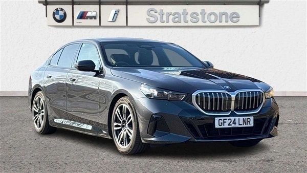 Grey Used 2024 BMW 530e M Sport Sedan | £41,990 - Image 1/3