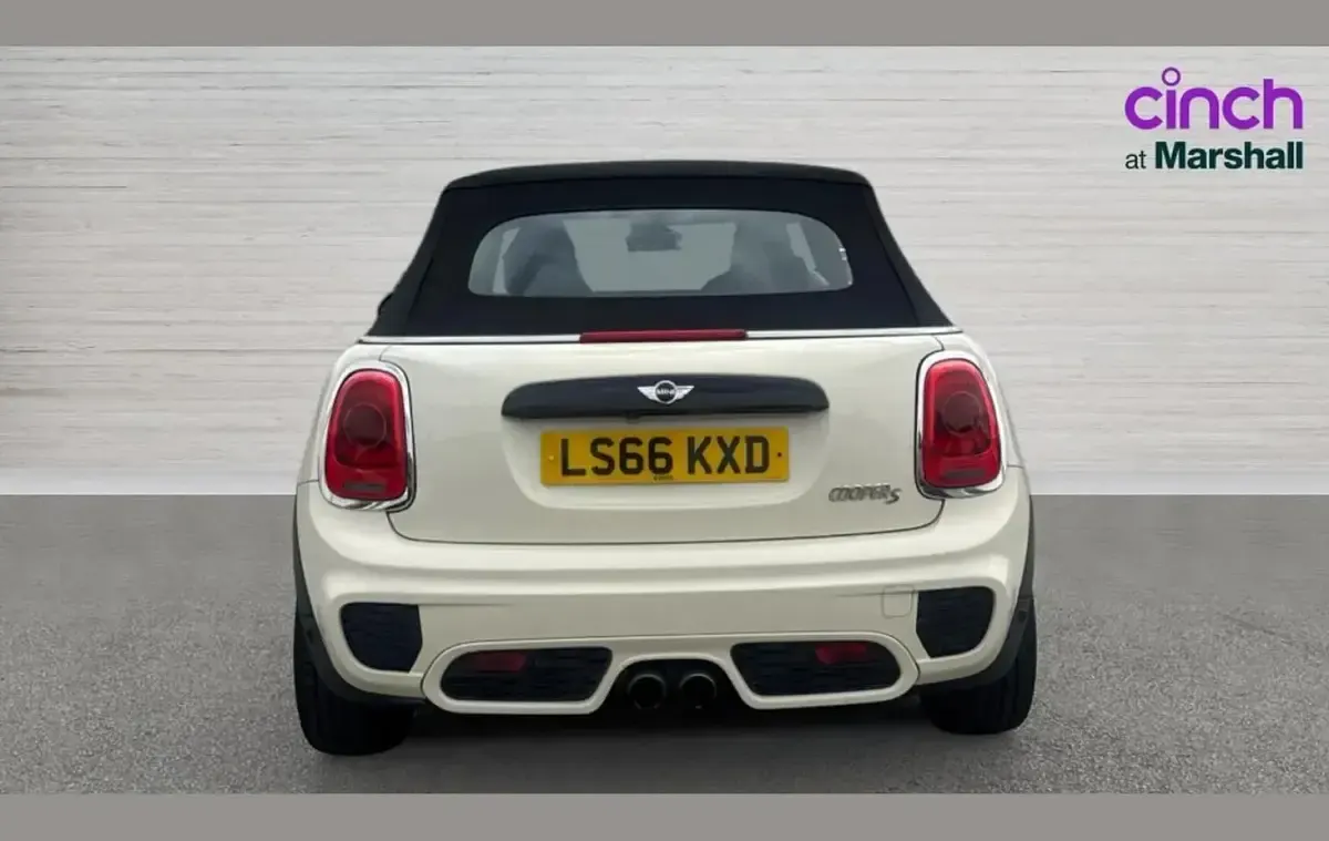 Used Mini Cooper S Cabriolet 192 HP (141 kW) 2016 White Cabriolet