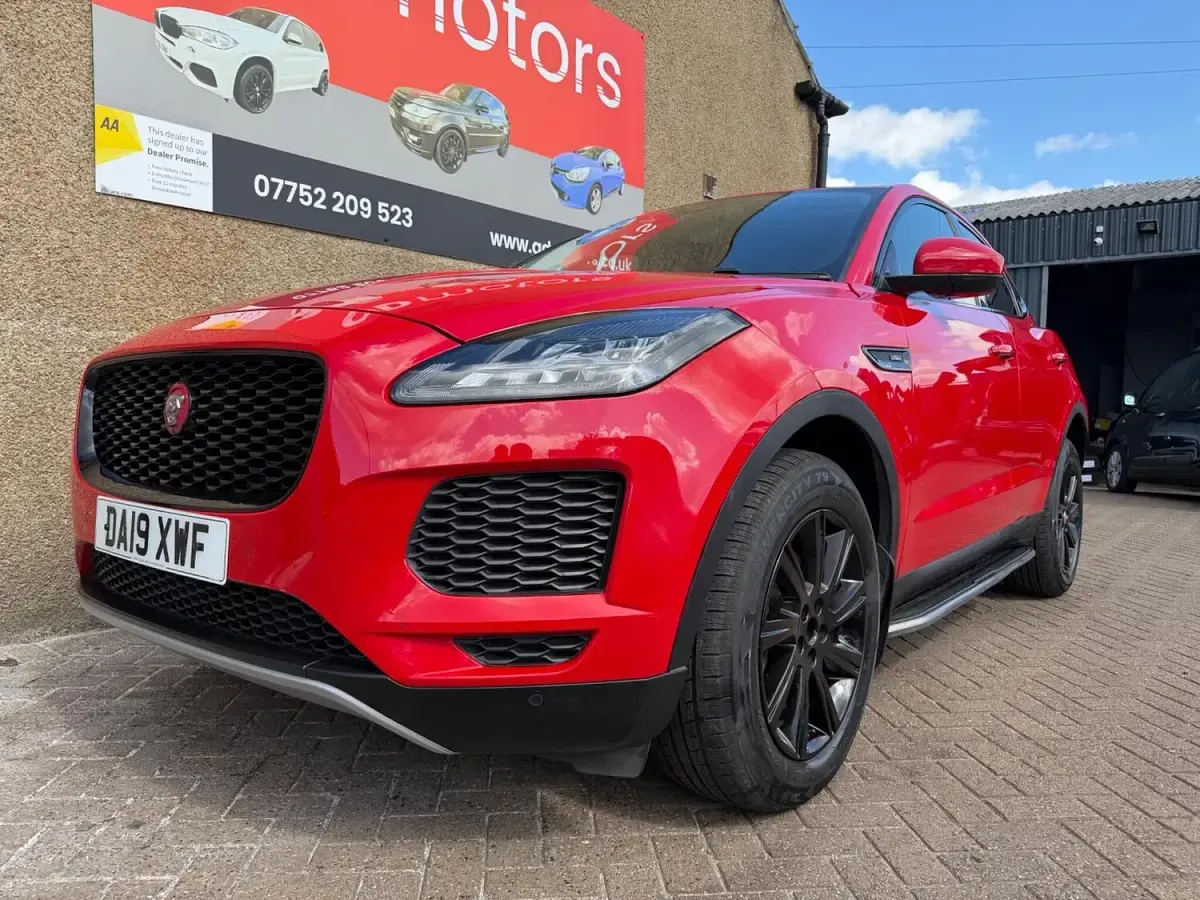 Used Jaguar E-Pace S 2019 Red SUV