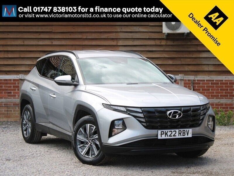 Silver Used 2022 Hyundai Tucson SE SUV | £16,995 (Fair price) - Image 1/4