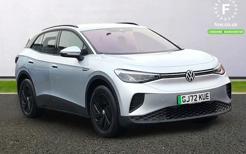 Silver Used 2021 VW ID.4 Pure SUV | £19,199 (Fair price) - Image 1/4
