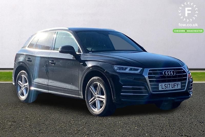 Black Used 2017 Audi Q5 S-Line SUV | £20,499 (Fair price) - Image 1/3